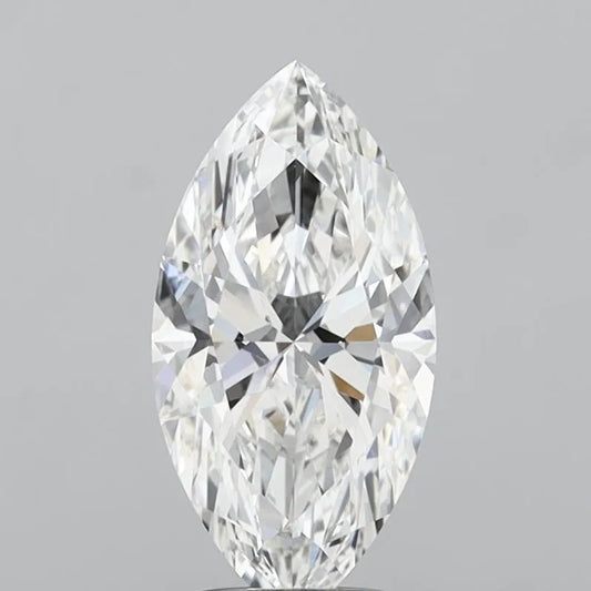2.53ct Marquise Lab Grown Diamond (Colour E, Clarity VVS1, IGI Certified)