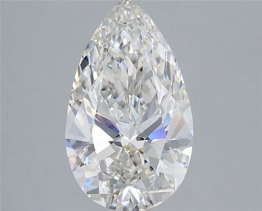 2.54ct Pear Lab Grown Diamond (Colour G, Clarity VVS2, IGI Certified)