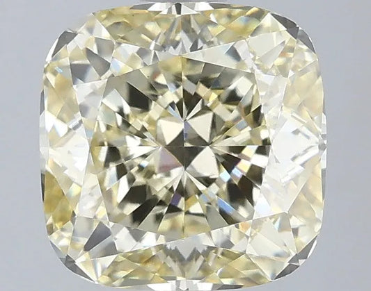 2.55ct Cushion modified Lab Grown Diamond (Colour Fancy Yellow, Clarity VS1, IGI Certified)