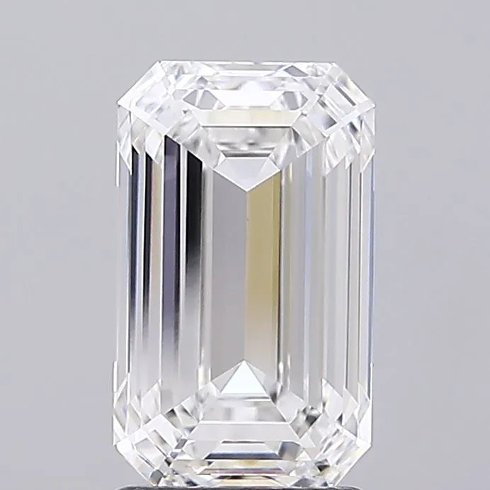 2.55ct Emerald Lab Grown Diamond (Colour E, Clarity IF, IGI Certified)