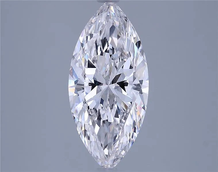 2.57ct Marquise Lab Grown Diamond (Colour F, Clarity VVS1, IGI Certified)