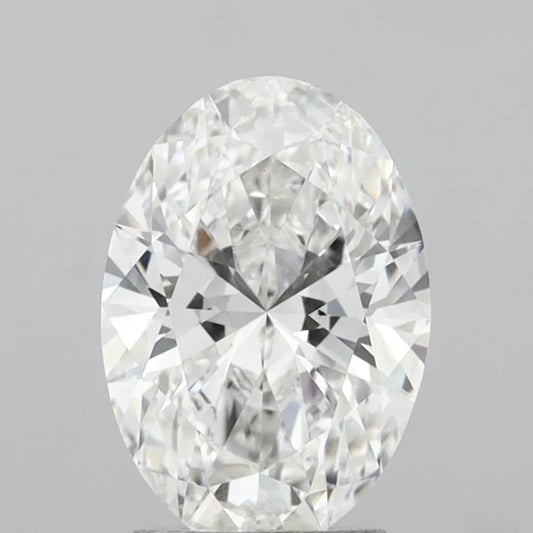 2.58ct Oval Lab Grown Diamond (Colour E, Clarity VVS2, IGI Certified)