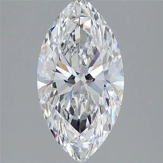 2.60ct Marquise Lab Grown Diamond (Colour D, Clarity IF, IGI Certified)