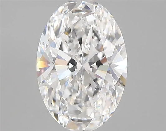 2.62ct Oval Lab Grown Diamond (Colour D, Clarity VVS2, IGI Certified)