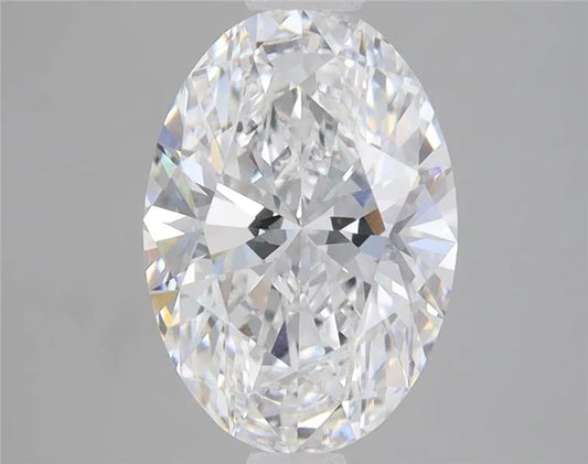 2.70ct Oval Lab Grown Diamond (Colour D, Clarity VVS2, IGI Certified)