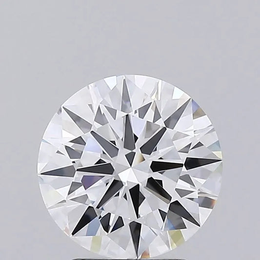 2.70ct Round Lab Grown Diamond (Colour E, Clarity IF, Cut EX, IGI Certified)