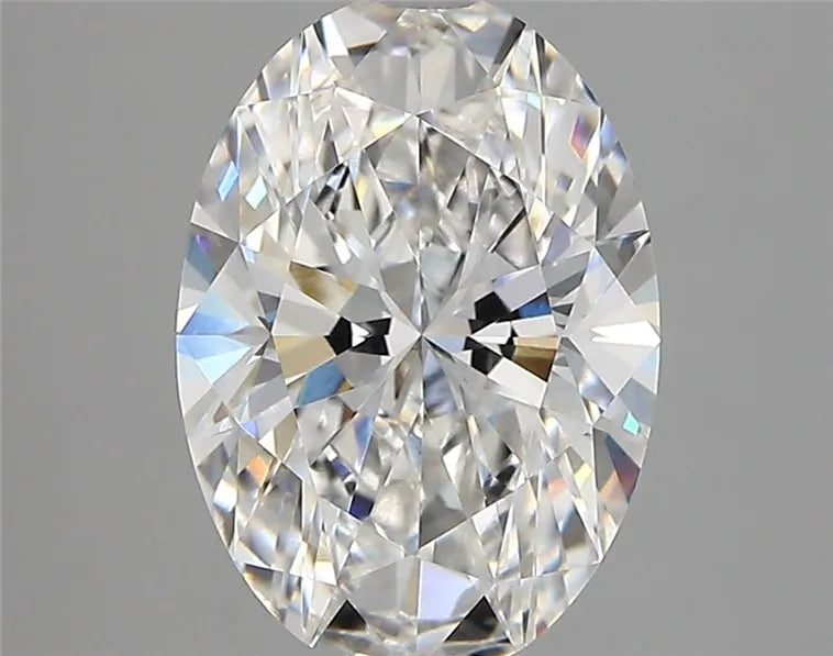 2.78ct Oval Lab Grown Diamond (Colour E, Clarity VVS1, IGI Certified)