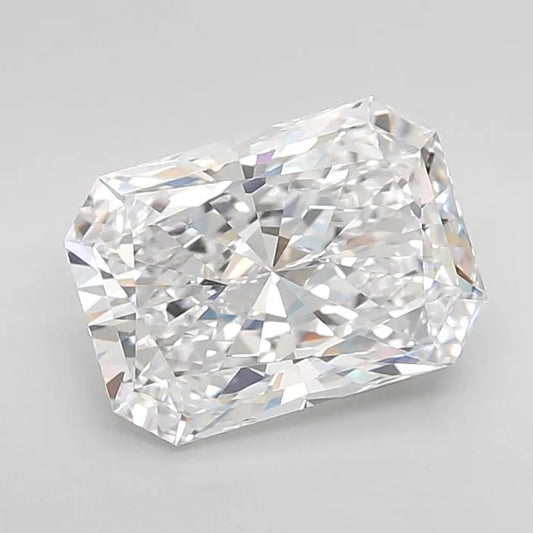 2.79ct Radiant Lab Grown Diamond (Colour E, Clarity IF, Cut EX, IGI Certified)