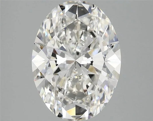2.87ct Oval Lab Grown Diamond (Colour F, Clarity VVS2, IGI Certified)