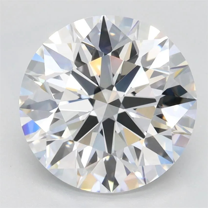 2.87ct Round Lab Grown Diamond (Colour D, Clarity IF, Cut ID, IGI Certified)