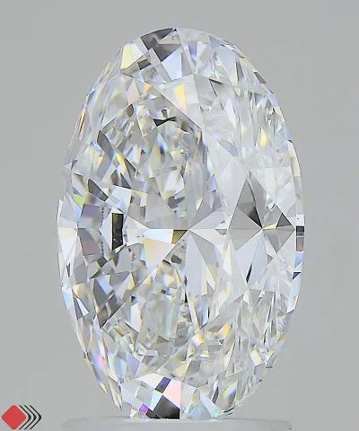 2.89ct Oval Lab Grown Diamond (Colour D, Clarity VVS1, IGI Certified)
