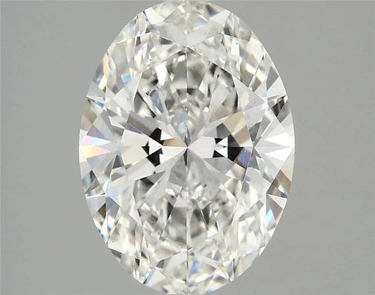2.90ct Oval Lab Grown Diamond (Colour G, Clarity VS1, IGI Certified)