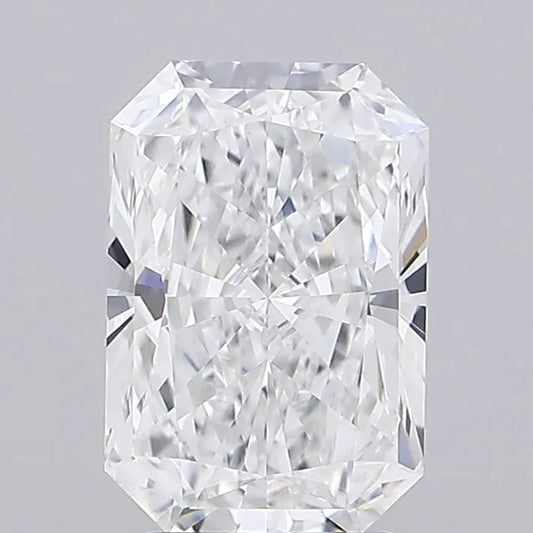 2.90ct Radiant Lab Grown Diamond (Colour D, Clarity VVS2, IGI Certified)