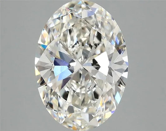 2.91ct Oval Lab Grown Diamond (Colour G, Clarity VVS2, IGI Certified)