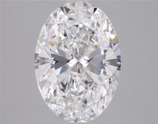 2.94ct Oval Lab Grown Diamond (Colour E, Clarity VVS1, IGI Certified)
