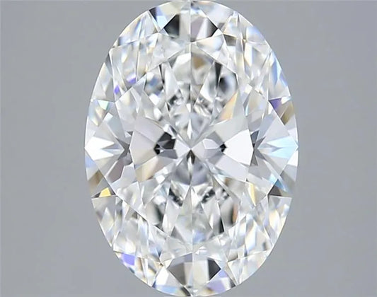 2.99ct Oval Lab Grown Diamond (Colour F, Clarity VVS1, IGI Certified)