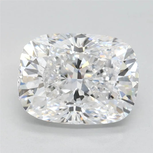 3.01ct Cushion modified Lab Grown Diamond (Colour D, Clarity IF, IGI Certified)