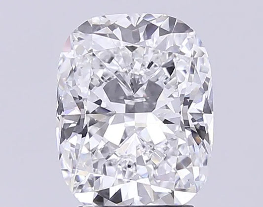 3.01ct Cushion modified Lab Grown Diamond (Colour E, Clarity VVS2, IGI Certified)