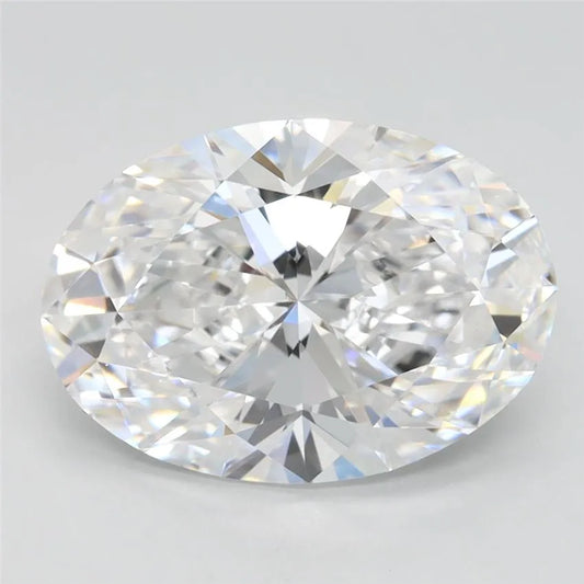 3.01ct Oval Lab Grown Diamond (Colour D, Clarity IF, IGI Certified)