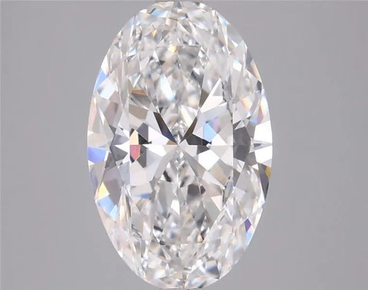 3.01ct Oval Lab Grown Diamond (Colour E, Clarity VVS2, IGI Certified)