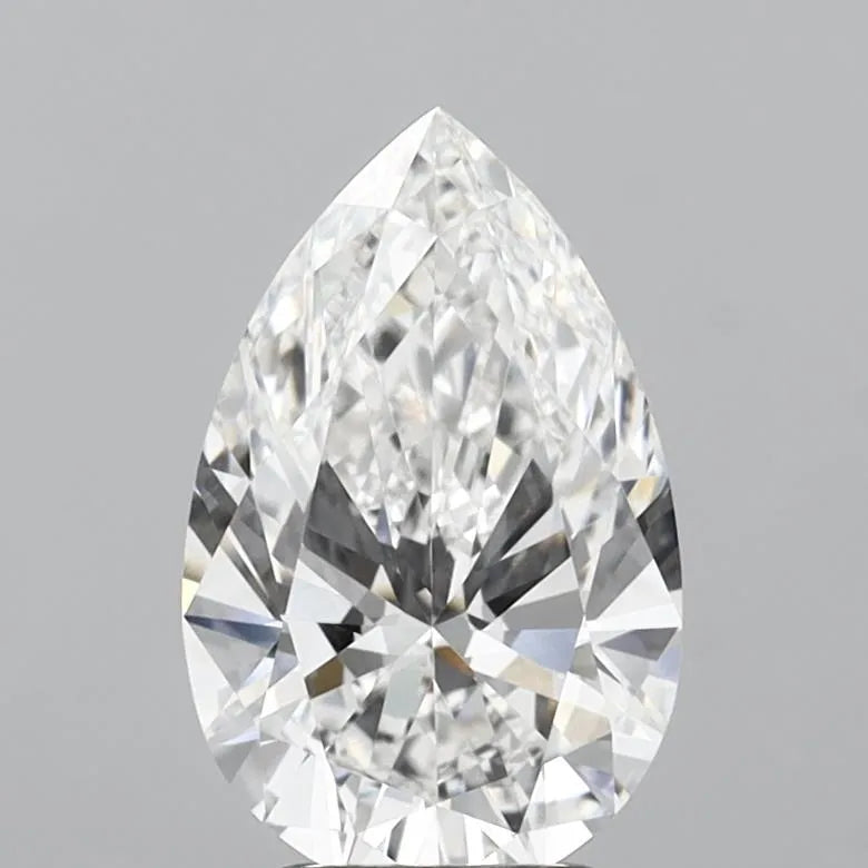 3.01ct Pear Lab Grown Diamond (Colour E, Clarity VVS1, IGI Certified)