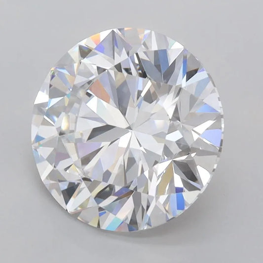 3.01ct Round Lab Grown Diamond (Colour E, Clarity VVS2, Cut ID, IGI Certified)