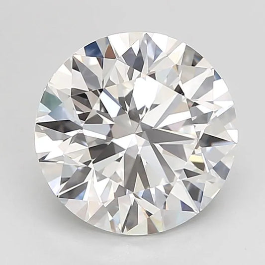 3.01ct Round Lab Grown Diamond (Colour E, Clarity VVS2, Cut ID, IGI Certified)