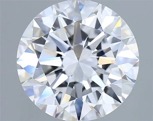 3.02ct Round Lab Grown Diamond (Colour E, Clarity VVS1, Cut ID, IGI Certified)