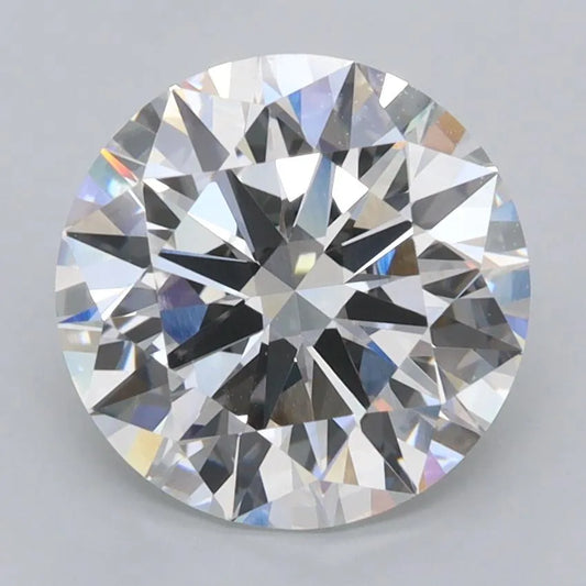 3.02ct Round Lab Grown Diamond (Colour E, Clarity VVS2, Cut ID, IGI Certified)