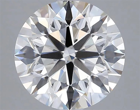 3.02ct Round Lab Grown Diamond (Colour G, Clarity VVS2, Cut EX, IGI Certified)