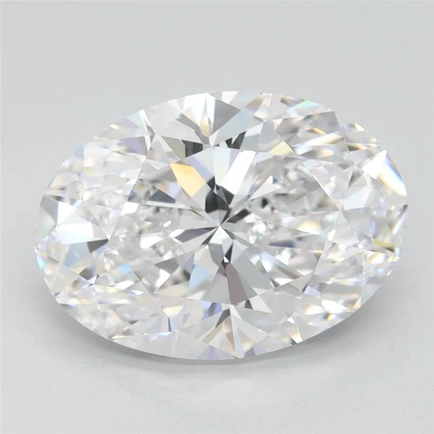 3.03ct Oval Lab Grown Diamond (Colour D, Clarity IF, IGI Certified)