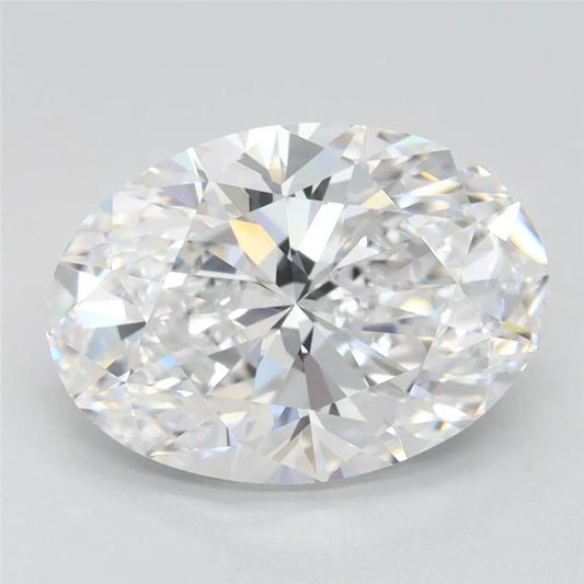 3.03ct Oval Lab Grown Diamond (Colour D, Clarity IF, IGI Certified)