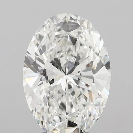 3.03ct Oval Lab Grown Diamond (Colour F, Clarity VVS1, IGI Certified)