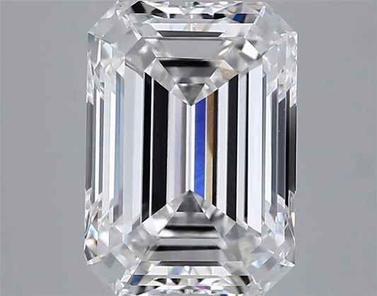 3.05ct Emerald Lab Grown Diamond (Colour E, Clarity VVS1, IGI Certified)