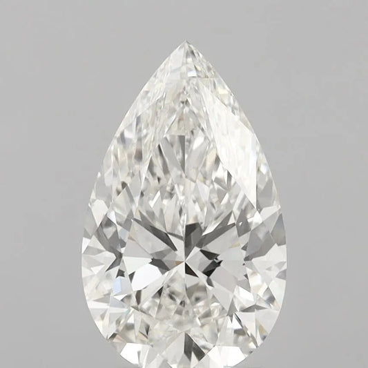 3.05ct Pear Lab Grown Diamond (Colour G, Clarity VVS2, IGI Certified)