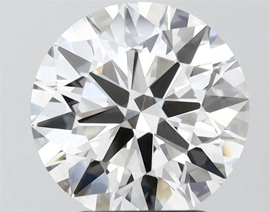 3.05ct Round Lab Grown Diamond (Colour E, Clarity VVS2, Cut ID, IGI Certified)