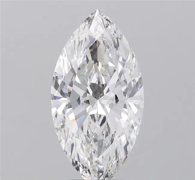 3.06ct Marquise Lab Grown Diamond (Colour E, Clarity VVS2, IGI Certified)