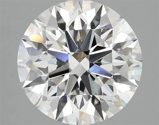 3.06ct Round Lab Grown Diamond (Colour E, Clarity VVS2, Cut EX, IGI Certified)