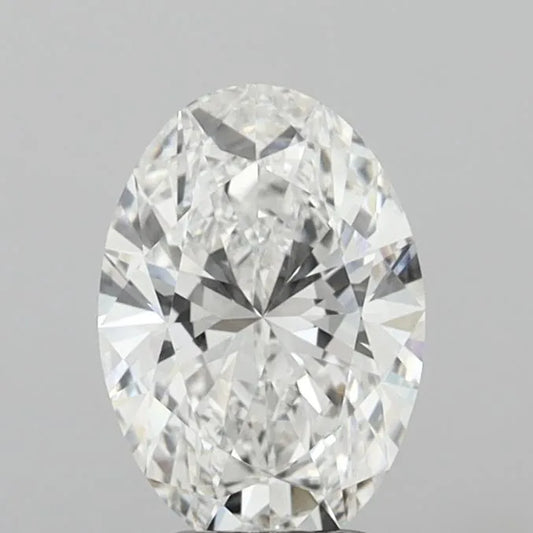 3.07ct Oval Lab Grown Diamond (Colour E, Clarity VVS1, IGI Certified)
