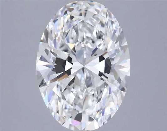 3.07ct Oval Lab Grown Diamond (Colour E, Clarity VVS2, IGI Certified)