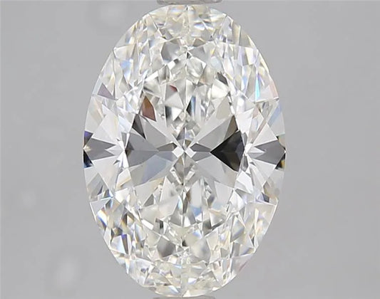 3.07ct Oval Lab Grown Diamond (Colour F, Clarity VVS2, IGI Certified)