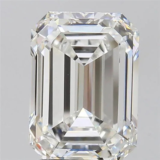 3.08ct Emerald Lab Grown Diamond (Colour F, Clarity VVS2, IGI Certified)