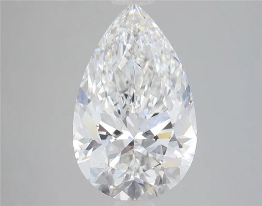 3.08ct Pear Lab Grown Diamond (Colour E, Clarity VS2, IGI Certified)