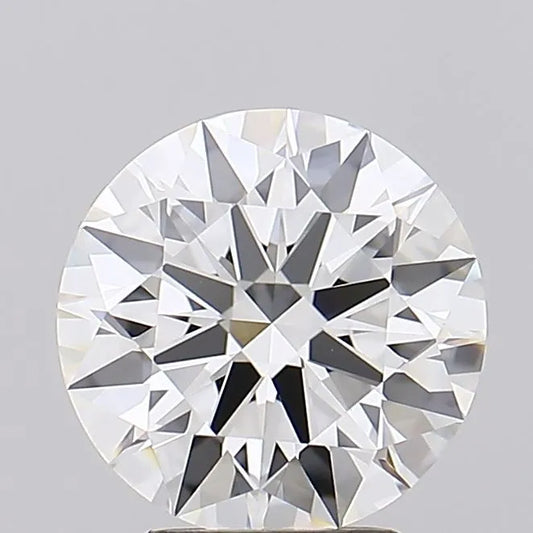 3.09ct Round Lab Grown Diamond (Colour E, Clarity IF, Cut ID, IGI Certified)