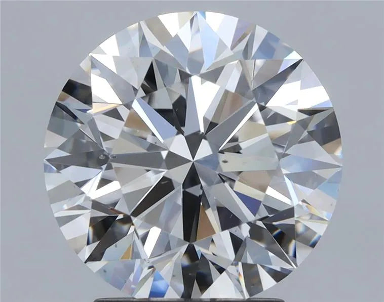 3.09ct Round Lab Grown Diamond (Colour F, Clarity VVS2, Cut ID, IGI Certified)