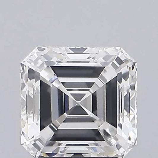 3.10ct Asscher Lab Grown Diamond (Colour G, Clarity VVS2, IGI Certified)