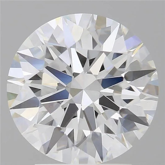 3.10ct Round Lab Grown Diamond (Colour E, Clarity VVS2, Cut ID, IGI Certified)
