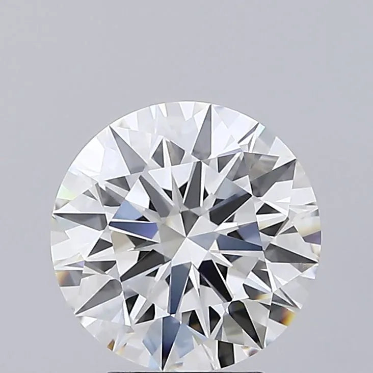 3.10ct Round Lab Grown Diamond (Colour F, Clarity IF, Cut ID, IGI Certified)