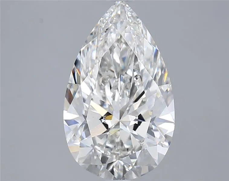 3.11ct Pear Lab Grown Diamond (Colour F, Clarity VVS2, IGI Certified)