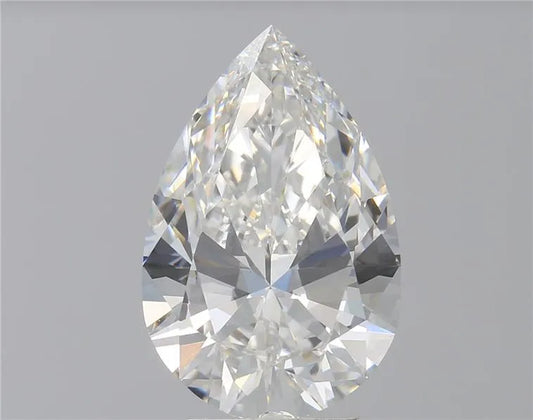 3.12ct Pear Lab Grown Diamond (Colour F, Clarity VVS2, IGI Certified)